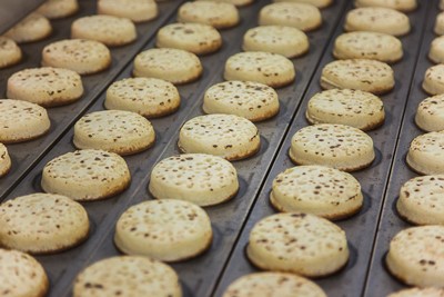 Village Bakery Wrexham, new production line producing Crumpets.